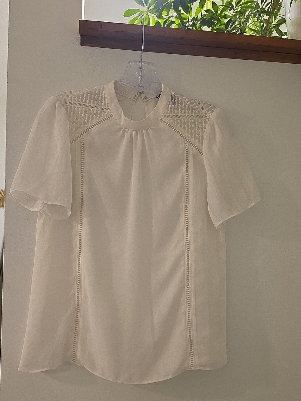 Express Elegant White Blouse
